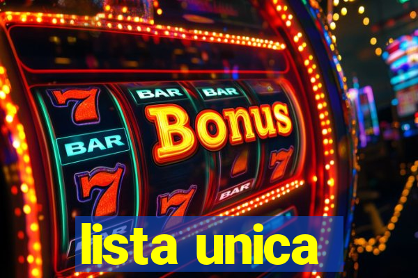 lista unica